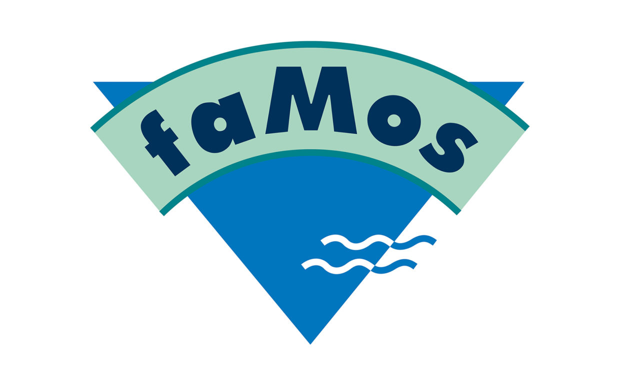 faMos Freibad Corporate Design Logo