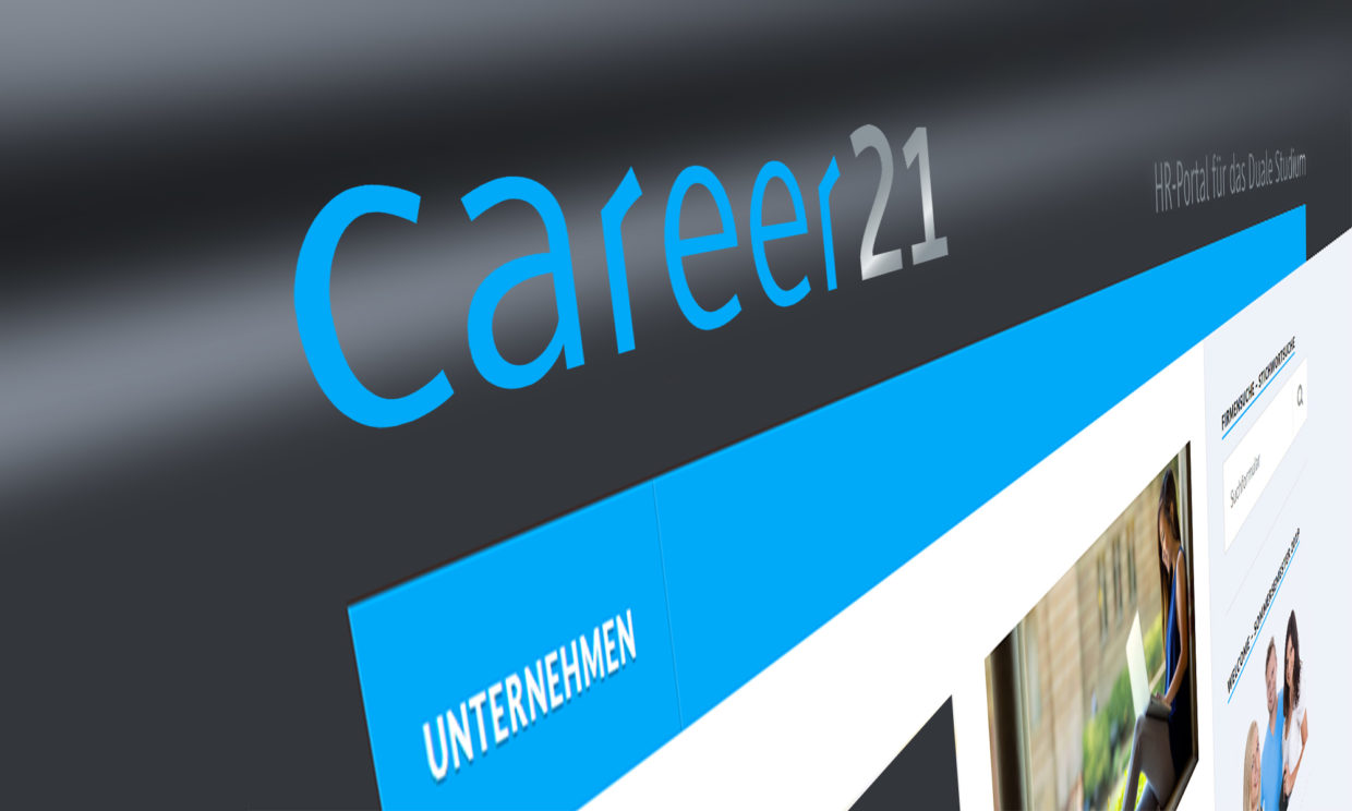 Webdesign Internet career21 Karriereportal Duales Studium DHBW